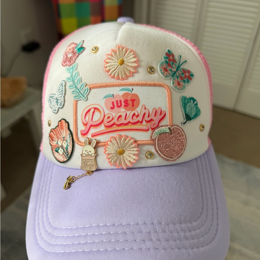 Just Peachy Trucker Hat View 5